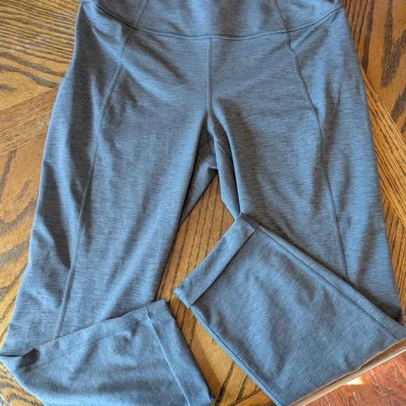 Gray Athletic Leggings - Picture 1 of 4
